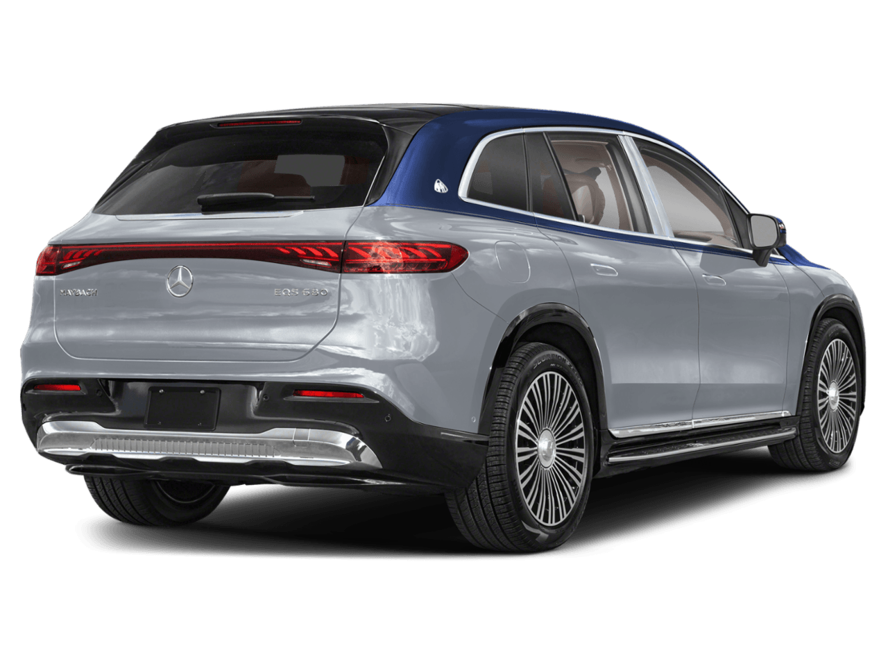 2026 Mercedes-Benz EQS Maybach EQS 680 - Rear 3/4, facing to the right