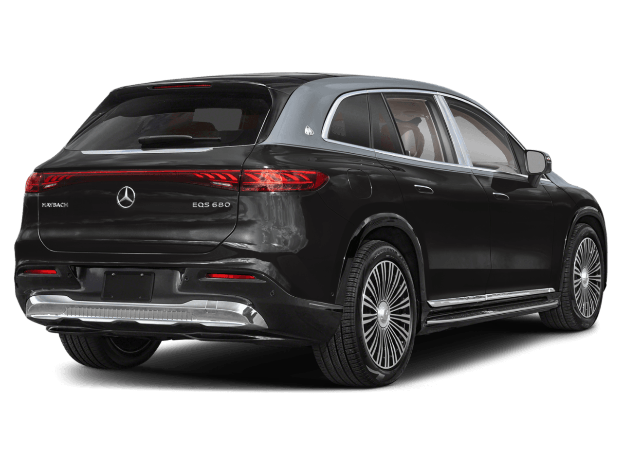 2026 Mercedes-Benz EQS Maybach EQS 680 - Rear 3/4, facing to the right