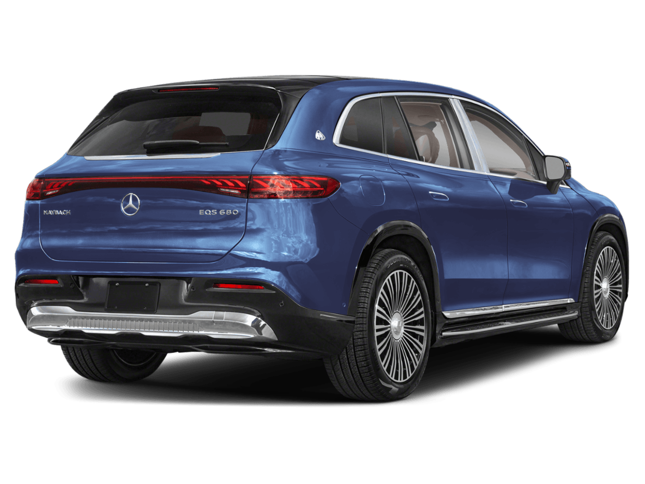 2026 Mercedes-Benz EQS Maybach EQS 680 - Rear 3/4, facing to the right