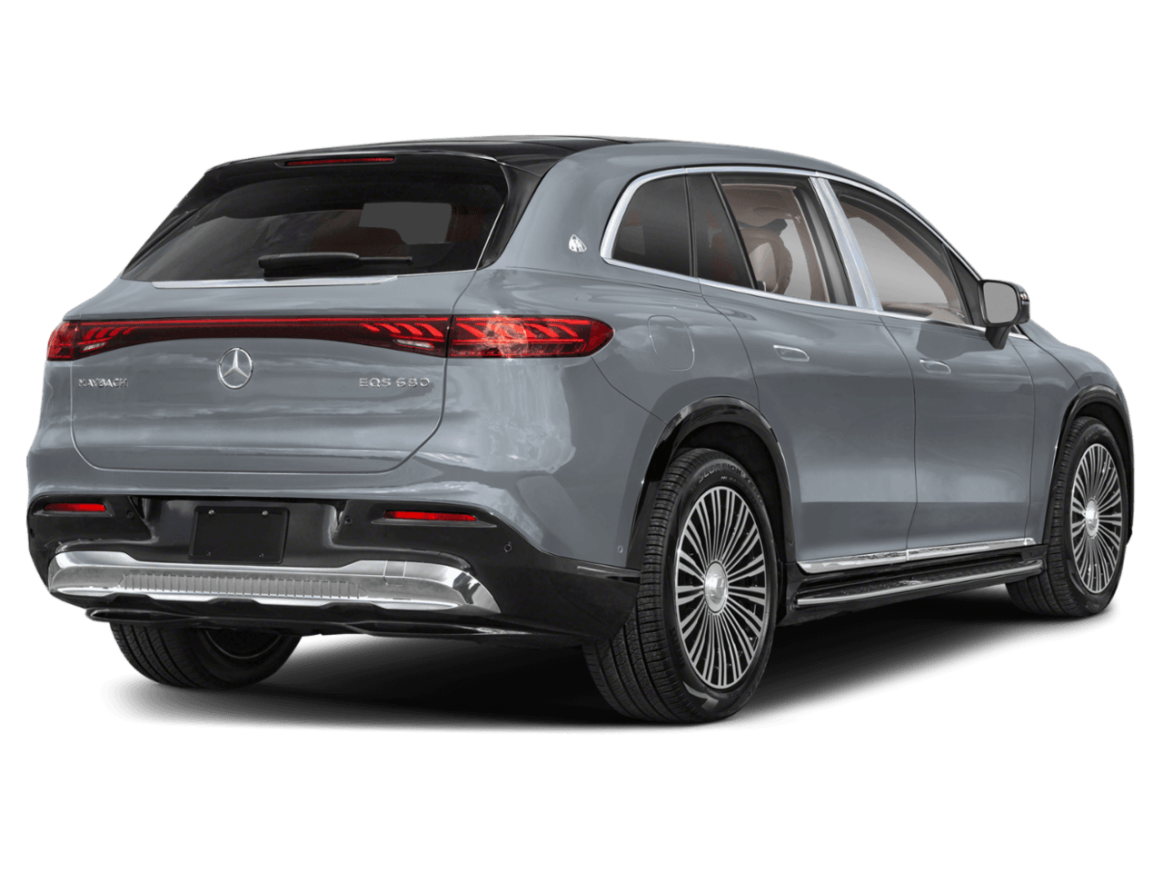 2026 Mercedes-Benz EQS Maybach EQS 680 - Rear 3/4, facing to the right