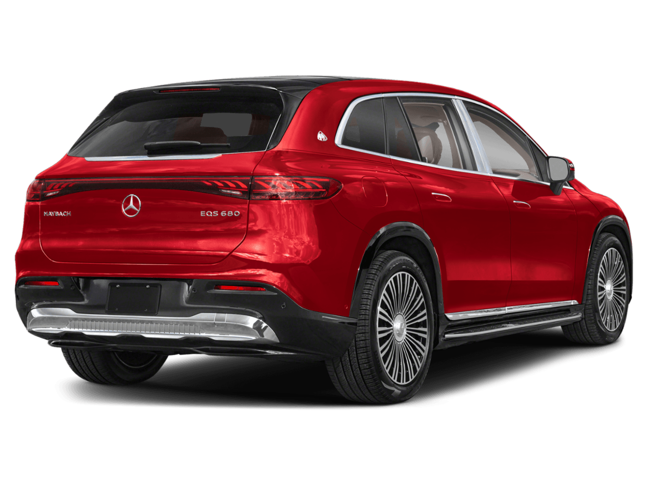 2026 Mercedes-Benz EQS Maybach EQS 680 - Rear 3/4, facing to the right