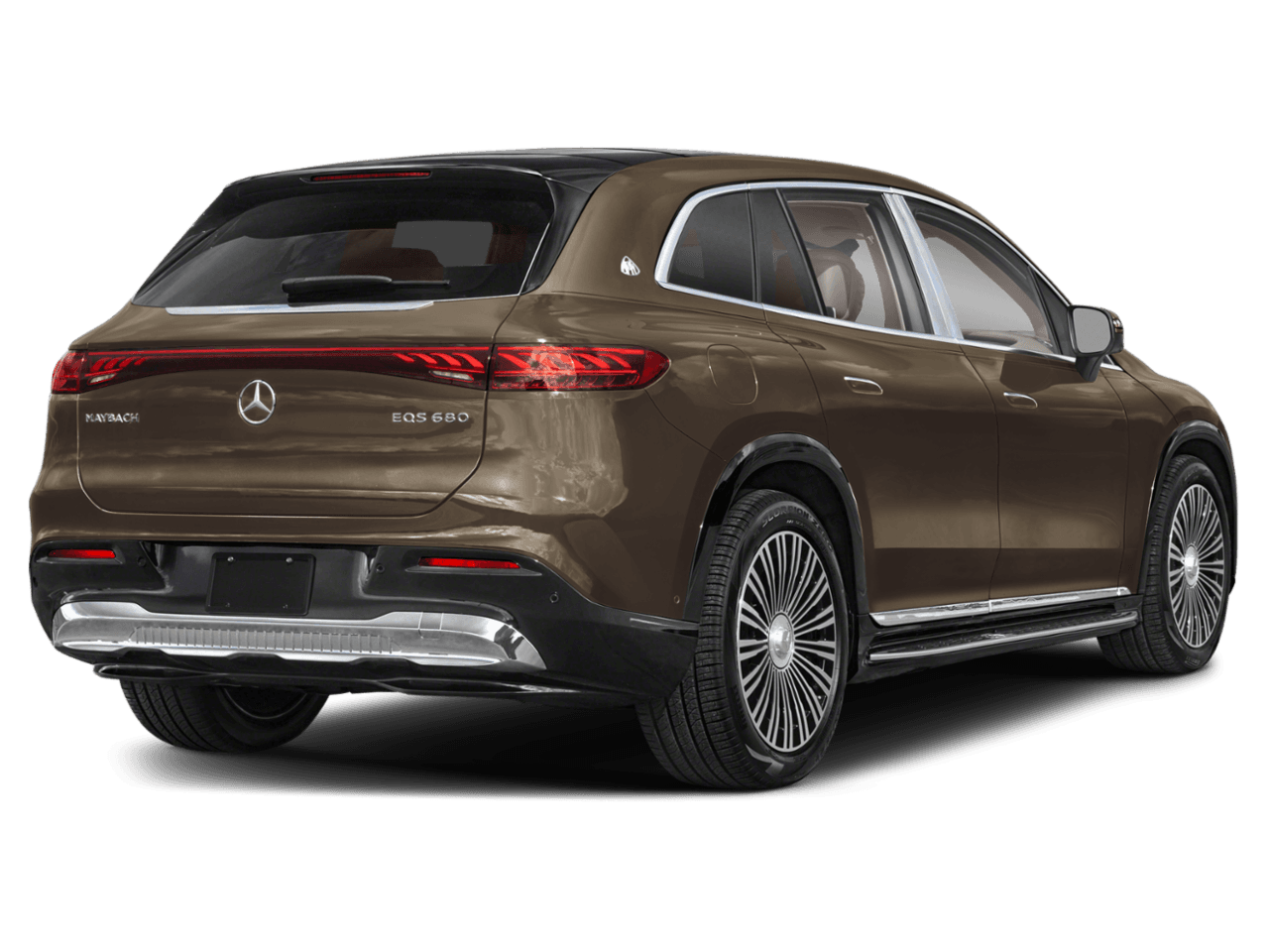 2026 Mercedes-Benz EQS Maybach EQS 680 - Rear 3/4, facing to the right