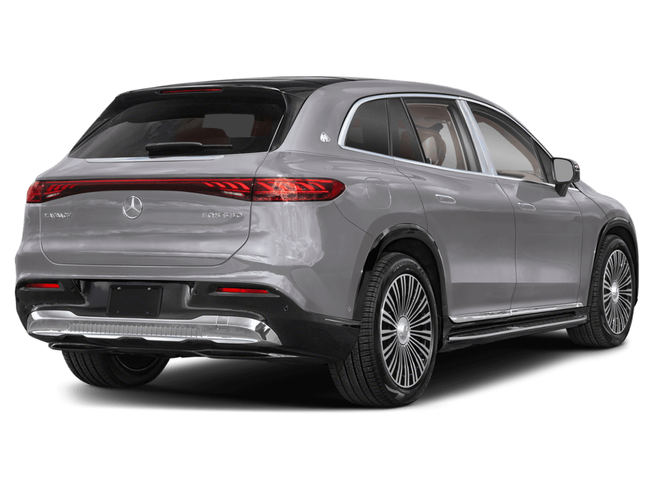 2026 Mercedes-Benz EQS Maybach EQS 680 - Rear 3/4, facing to the right