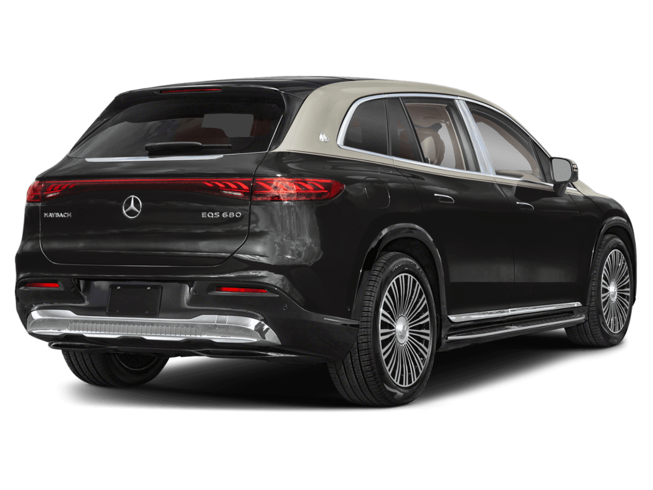 2026 Mercedes-Benz EQS Maybach EQS 680 - Rear 3/4, facing to the right