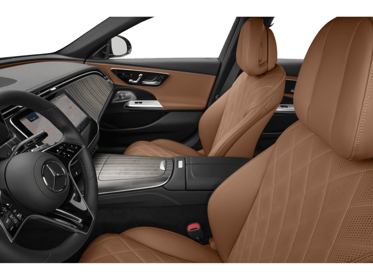 2026 Mercedes-Benz E-Class E 450 - Interior Driver's Side with Door Open, Front Seat Feature