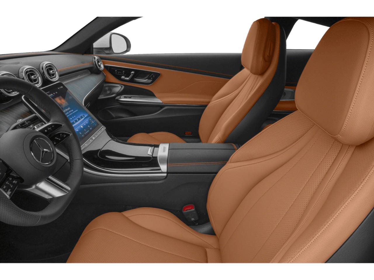 2026 Mercedes-Benz CLE CLE 450 - Interior Driver's Side with Door Open, Front Seat Feature