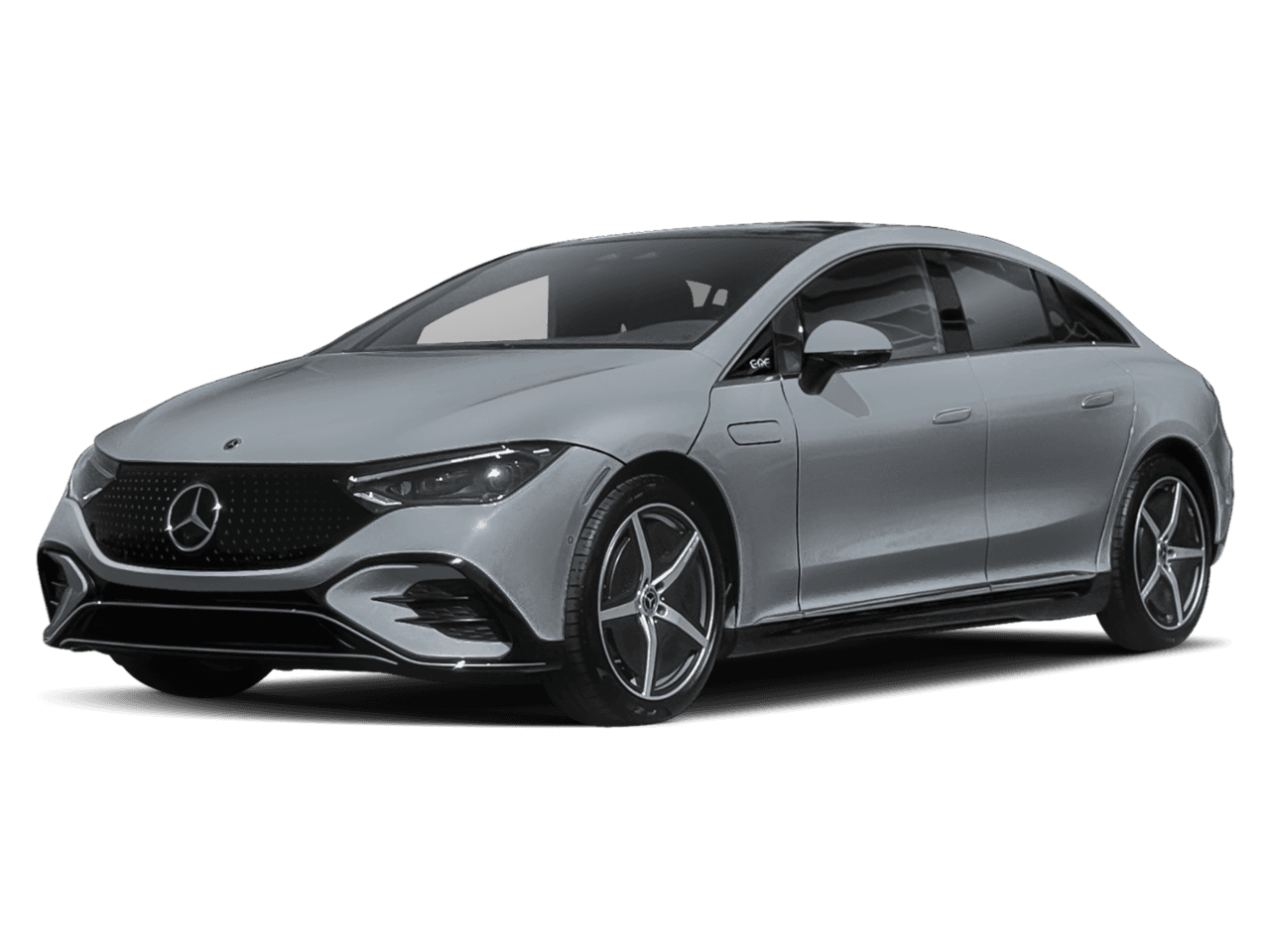 2026 Mercedes-Benz EQE EQE - Front 3/4, facing to the left