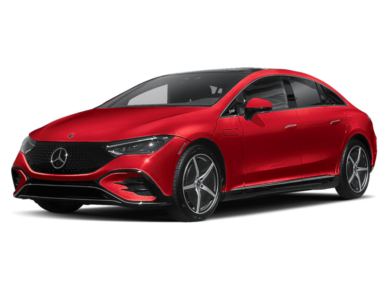 2026 Mercedes-Benz EQE EQE - Front 3/4, facing to the left