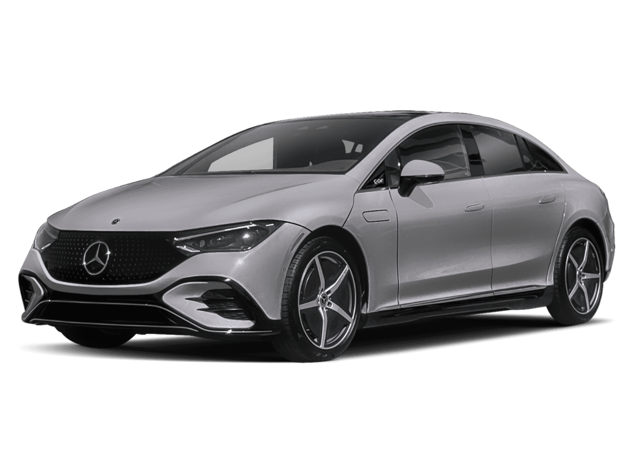 2026 Mercedes-Benz EQE EQE - Front 3/4, facing to the left