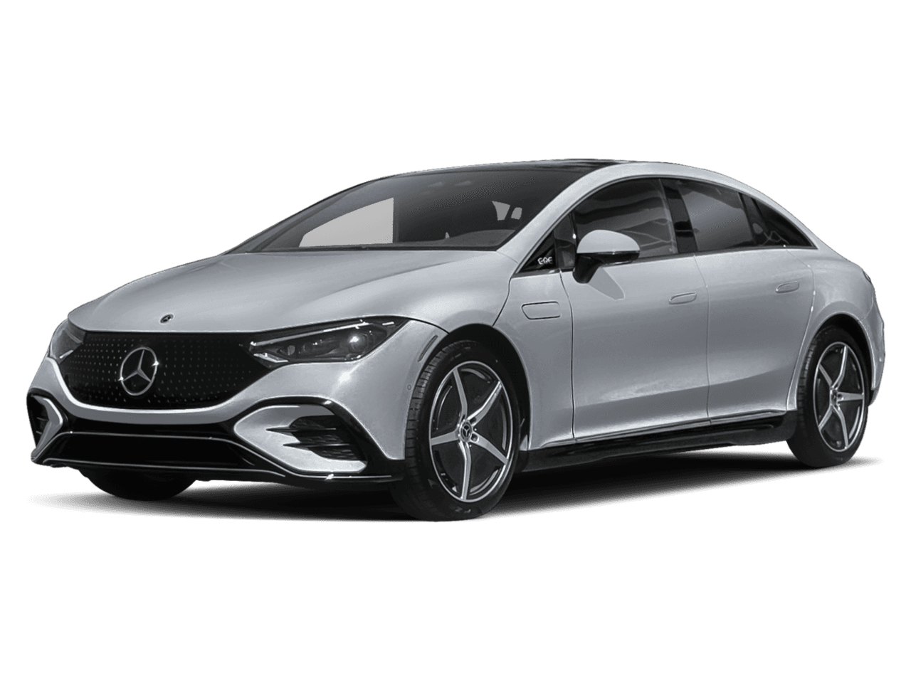 2026 Mercedes-Benz EQE EQE - Front 3/4, facing to the left