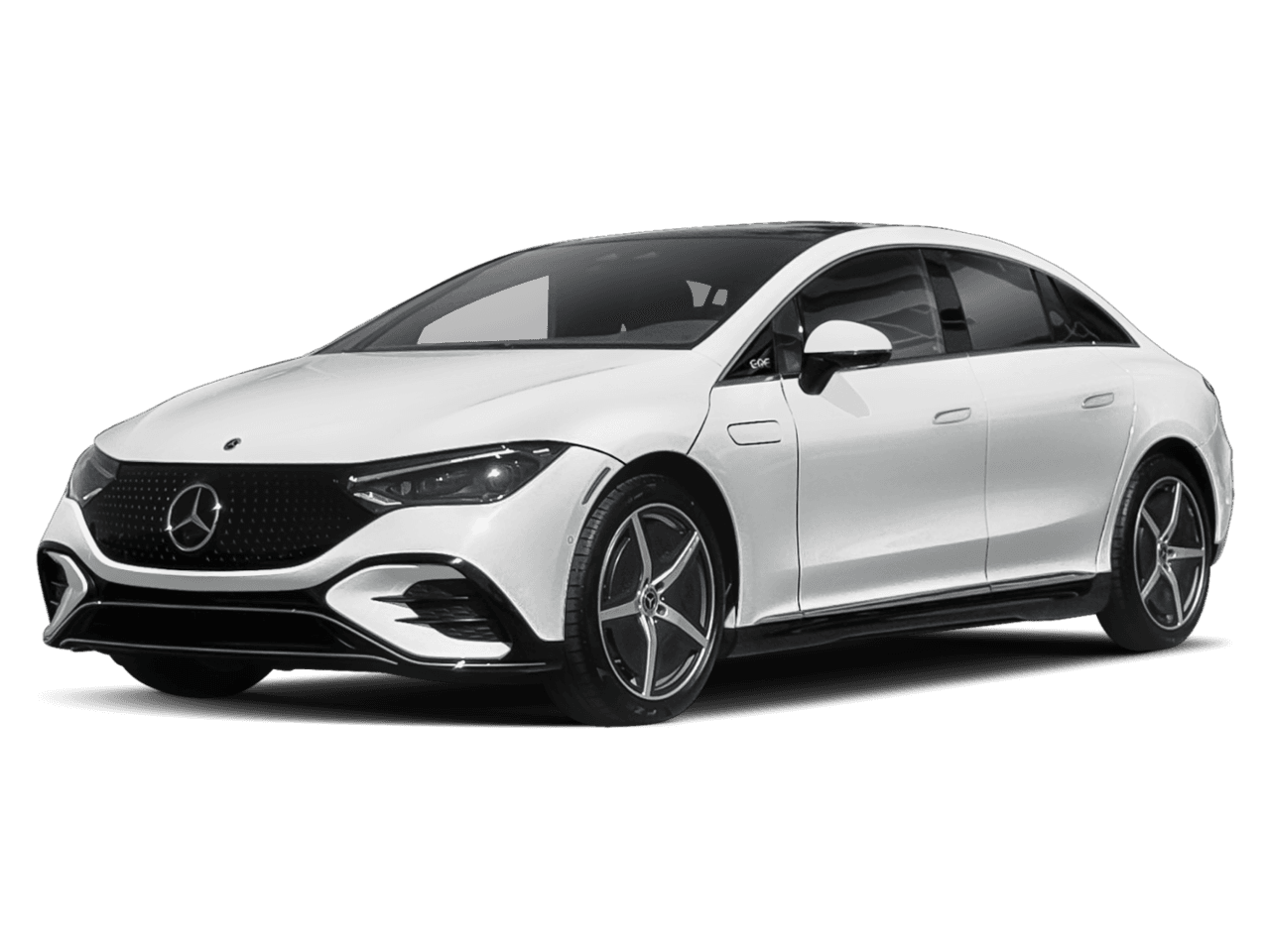 2026 Mercedes-Benz EQE EQE - Front 3/4, facing to the left
