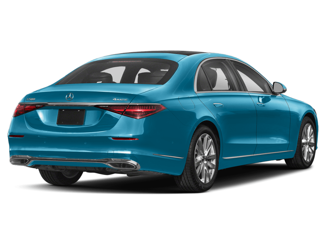 2026 Mercedes-Benz S-Class S 500 - Rear 3/4, facing to the right