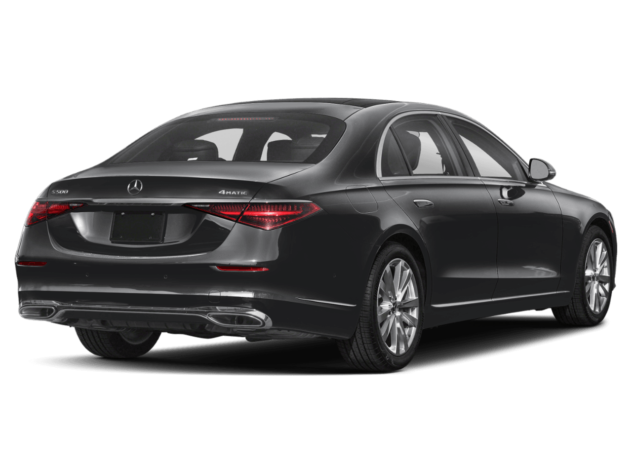2026 Mercedes-Benz S-Class S 500 - Rear 3/4, facing to the right