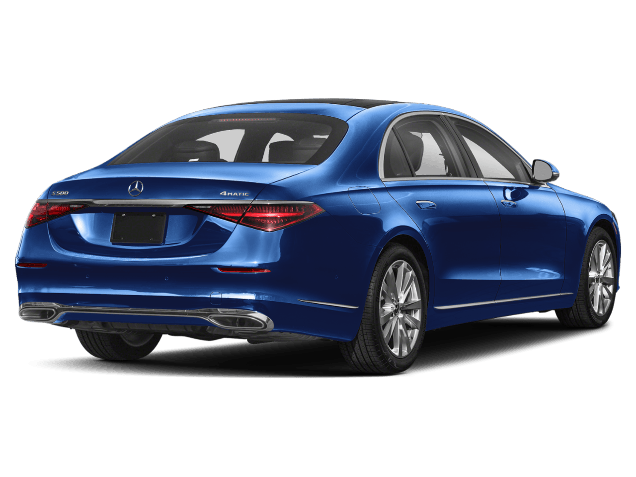 2026 Mercedes-Benz S-Class S 500 - Rear 3/4, facing to the right