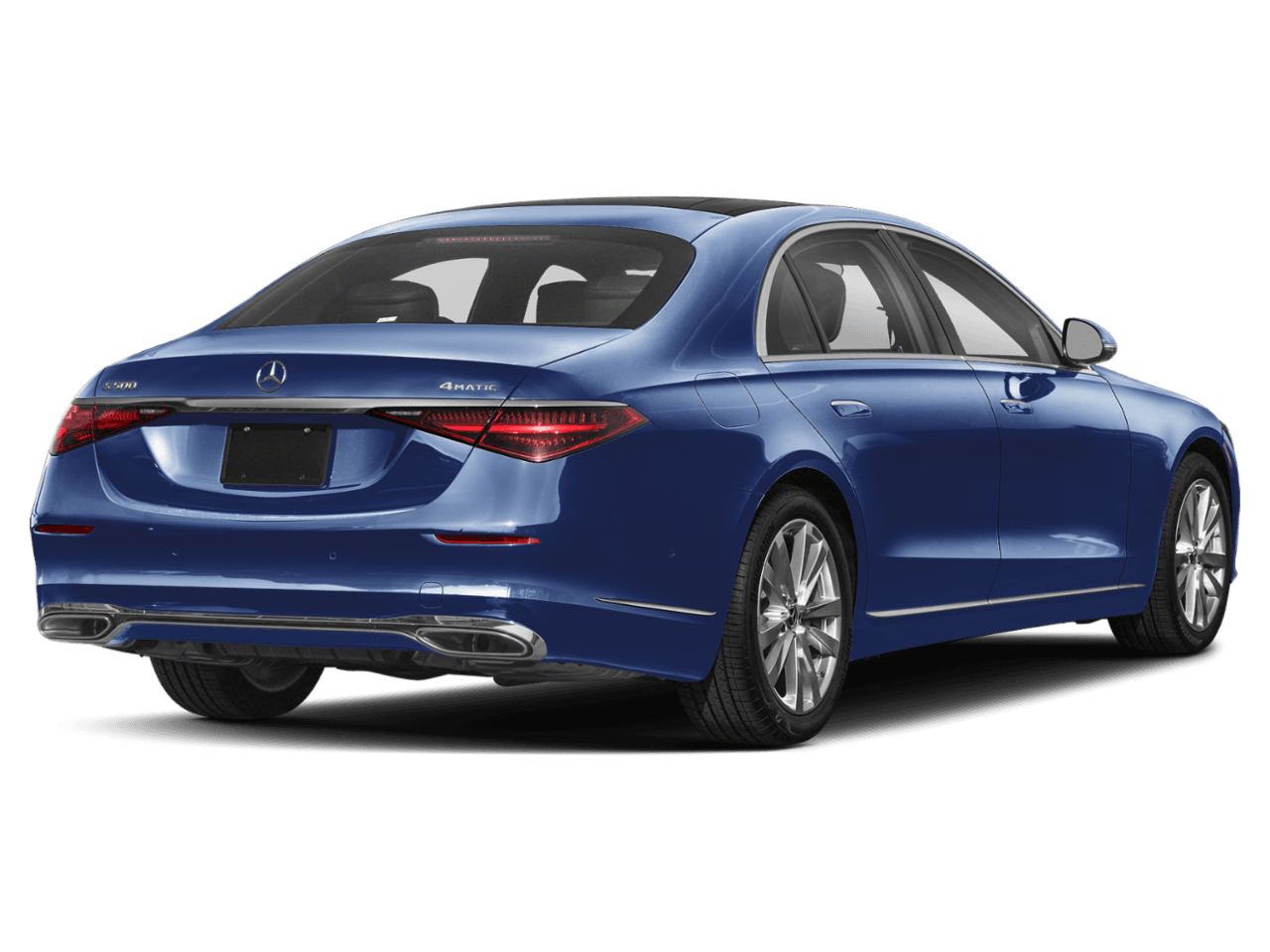 2026 Mercedes-Benz S-Class S 500 - Rear 3/4, facing to the right