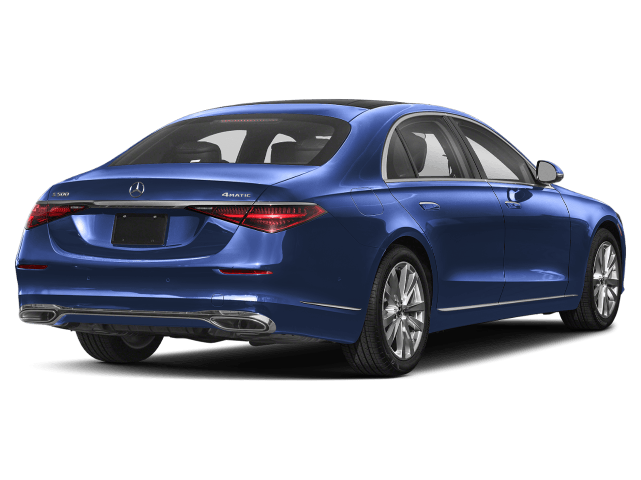 2026 Mercedes-Benz S-Class S 500 - Rear 3/4, facing to the right