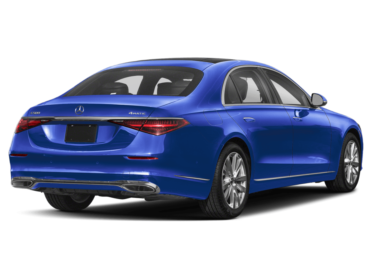 2026 Mercedes-Benz S-Class S 500 - Rear 3/4, facing to the right