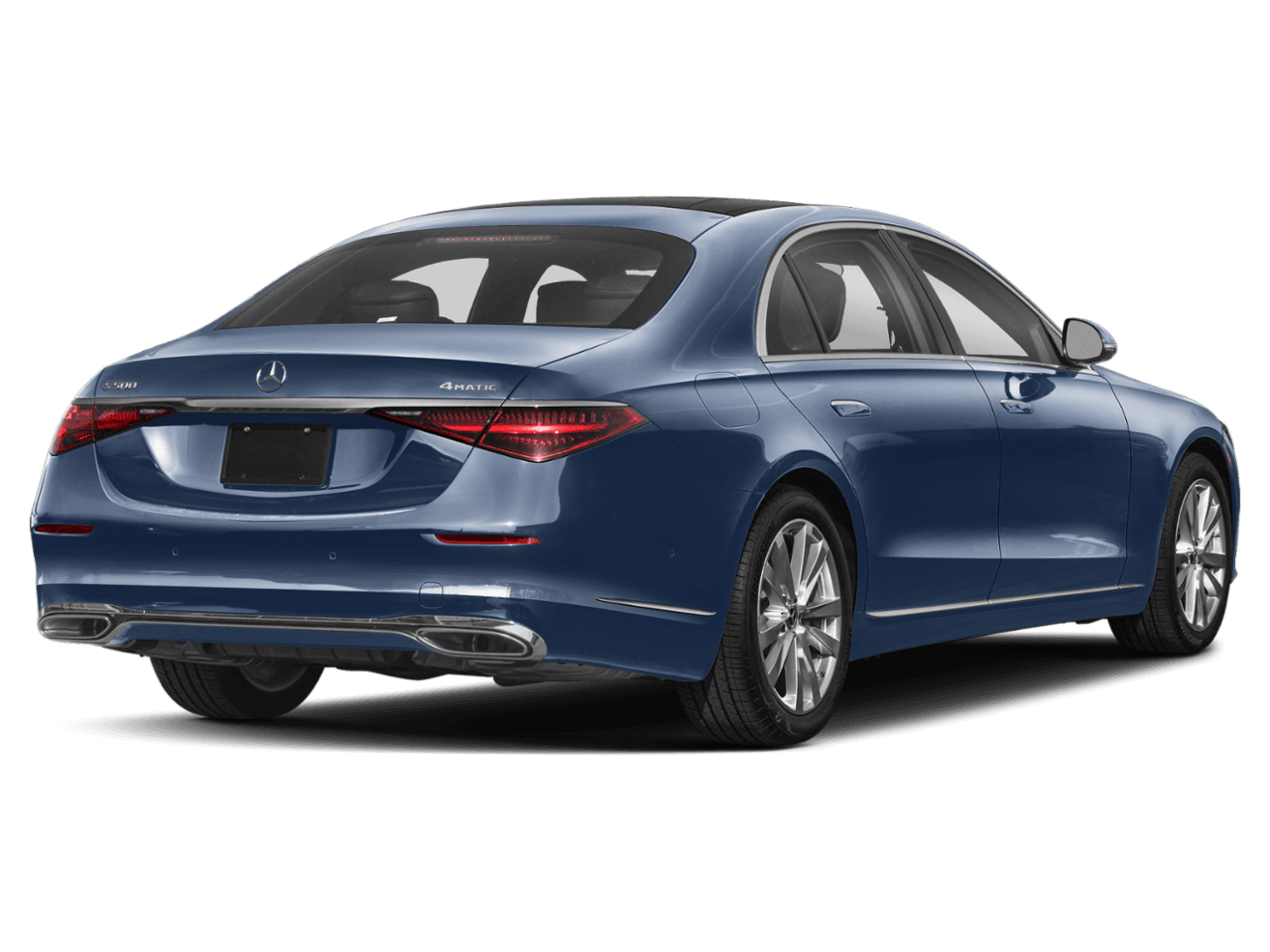 2026 Mercedes-Benz S-Class S 500 - Rear 3/4, facing to the right