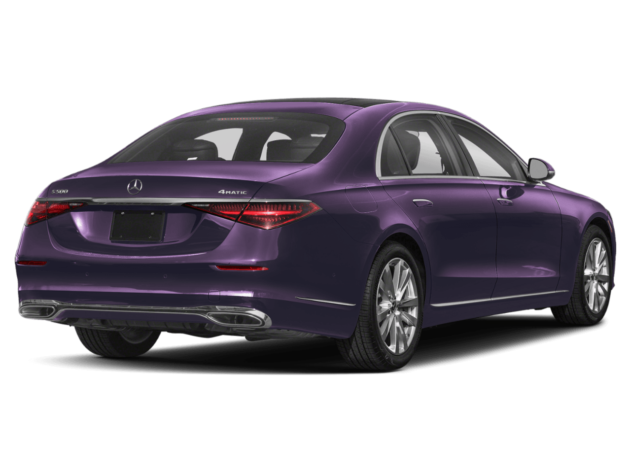 2026 Mercedes-Benz S-Class S 500 - Rear 3/4, facing to the right