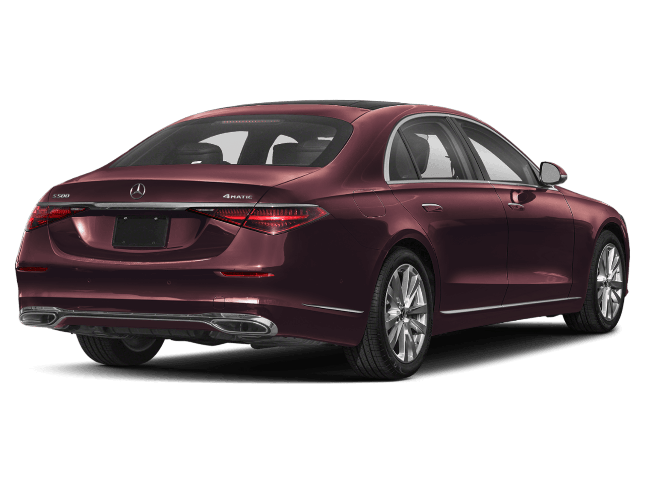 2026 Mercedes-Benz S-Class S 500 - Rear 3/4, facing to the right
