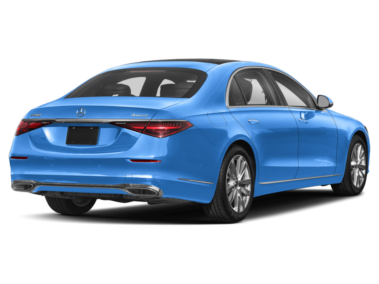 2026 Mercedes-Benz S-Class S 500 - Rear 3/4, facing to the right