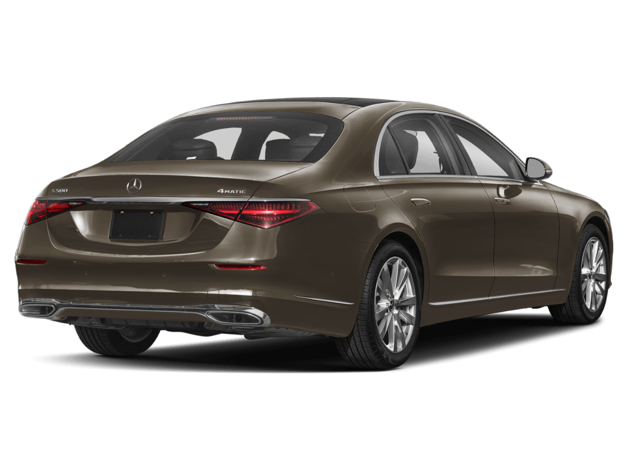 2026 Mercedes-Benz S-Class S 500 - Rear 3/4, facing to the right