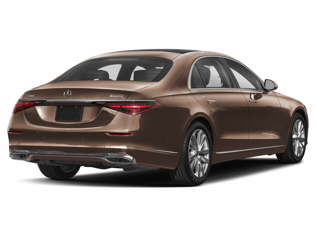 2026 Mercedes-Benz S-Class S 500 - Rear 3/4, facing to the right