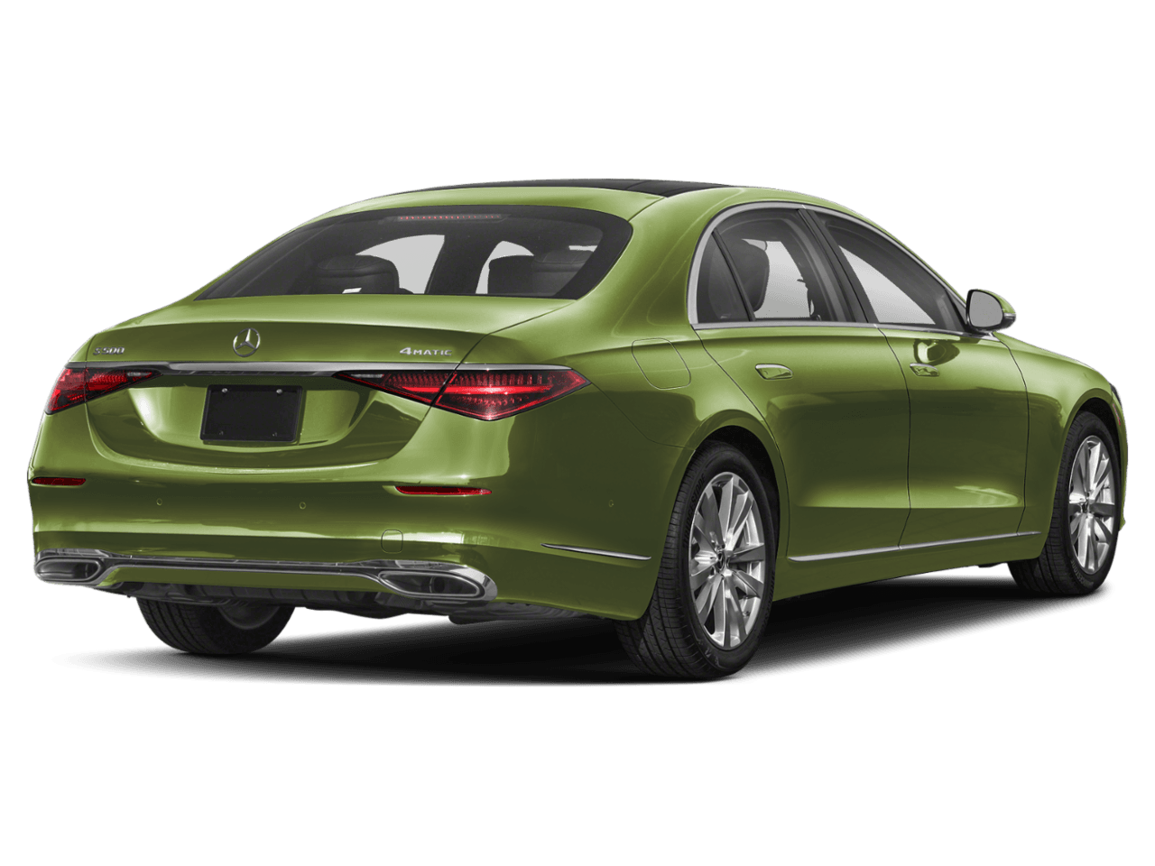 2026 Mercedes-Benz S-Class S 500 - Rear 3/4, facing to the right