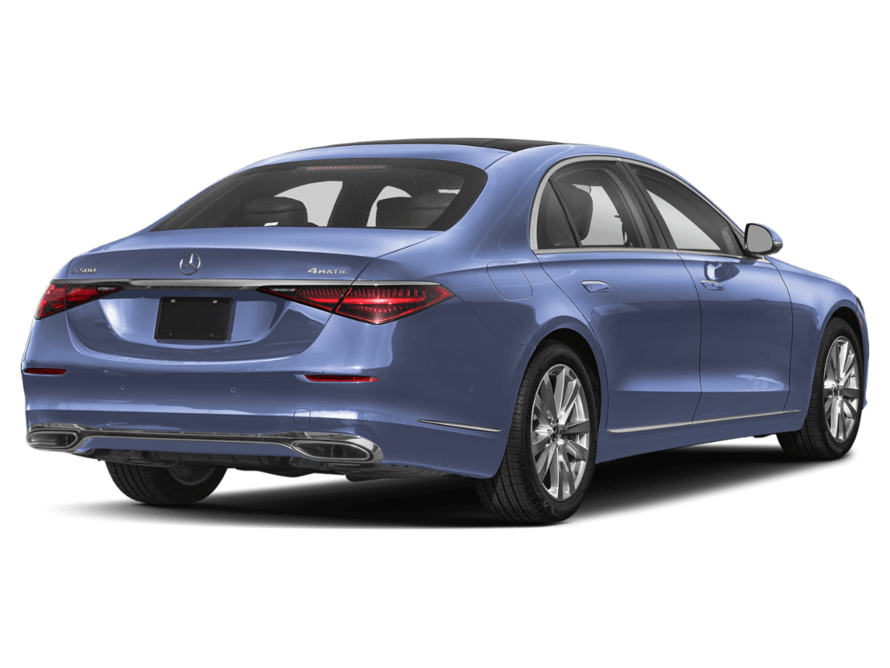 2026 Mercedes-Benz S-Class S 500 - Rear 3/4, facing to the right