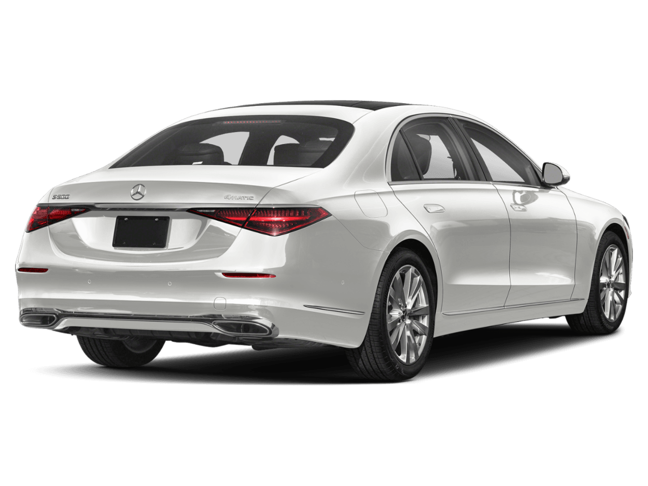 2026 Mercedes-Benz S-Class S 500 - Rear 3/4, facing to the right