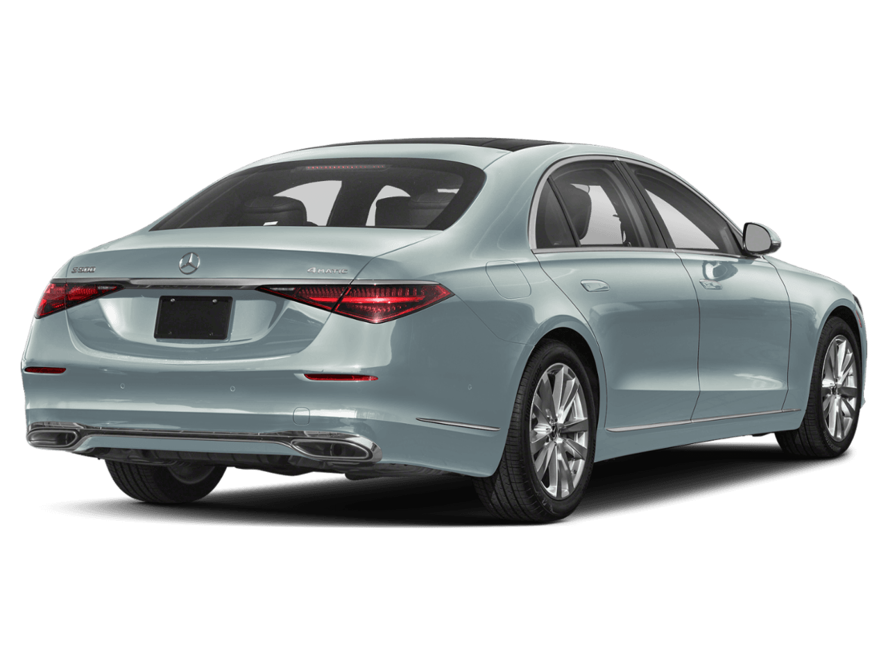 2026 Mercedes-Benz S-Class S 500 - Rear 3/4, facing to the right