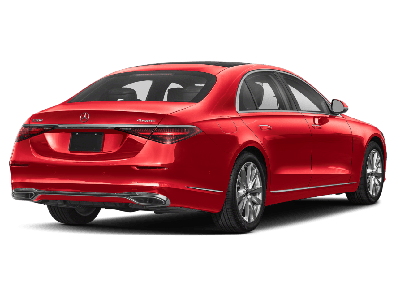 2026 Mercedes-Benz S-Class S 500 - Rear 3/4, facing to the right