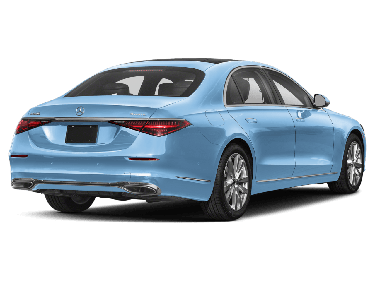 2026 Mercedes-Benz S-Class S 500 - Rear 3/4, facing to the right