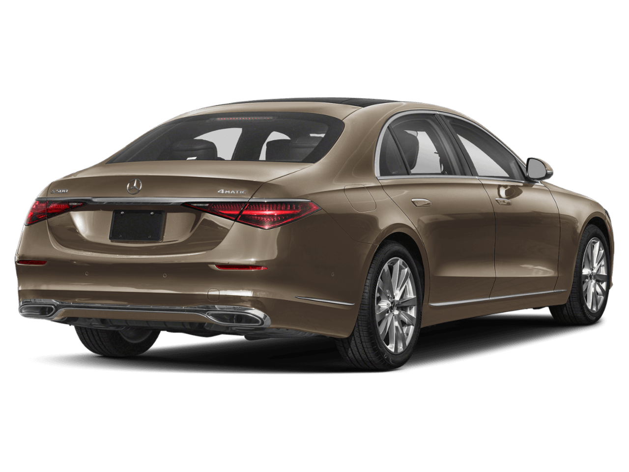 2026 Mercedes-Benz S-Class S 500 - Rear 3/4, facing to the right