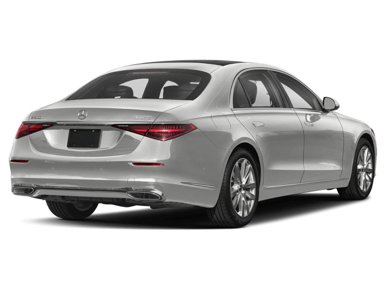2026 Mercedes-Benz S-Class S 500 - Rear 3/4, facing to the right