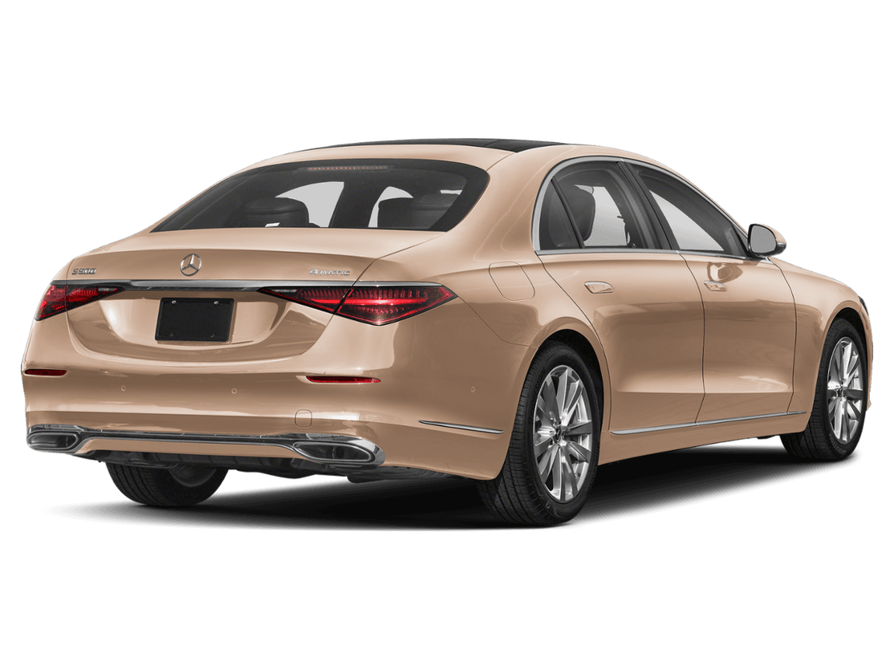 2026 Mercedes-Benz S-Class S 500 - Rear 3/4, facing to the right