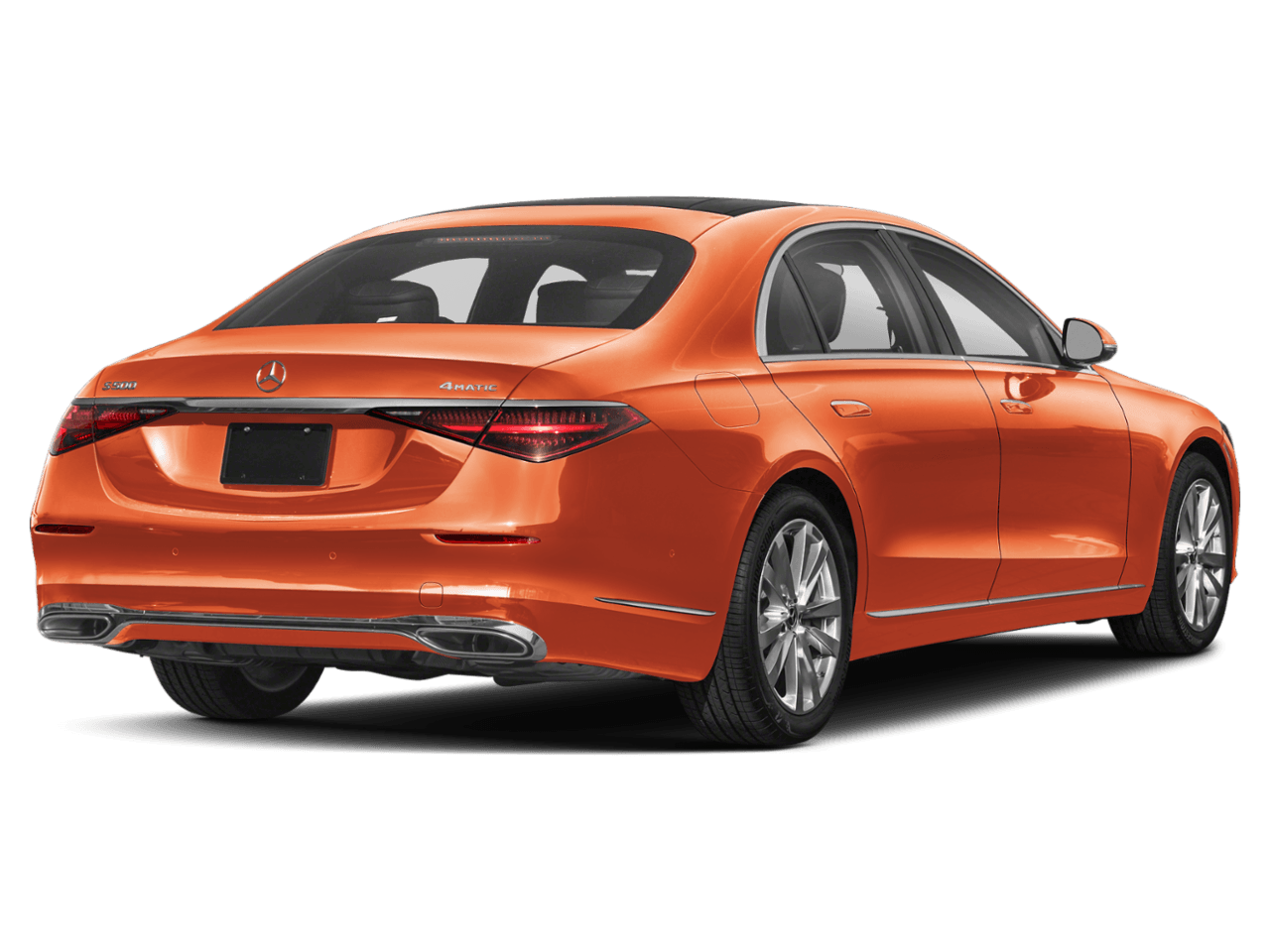2026 Mercedes-Benz S-Class S 500 - Rear 3/4, facing to the right