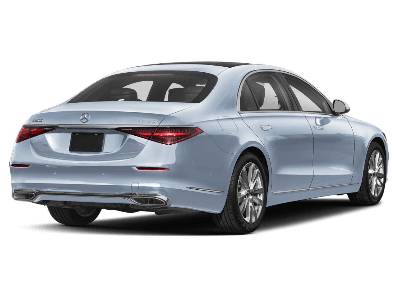 2026 Mercedes-Benz S-Class S 500 - Rear 3/4, facing to the right