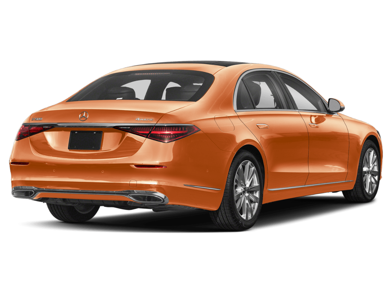 2026 Mercedes-Benz S-Class S 500 - Rear 3/4, facing to the right
