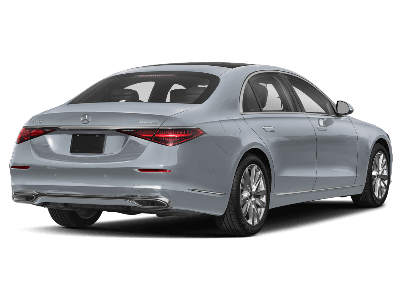 2026 Mercedes-Benz S-Class S 500 - Rear 3/4, facing to the right