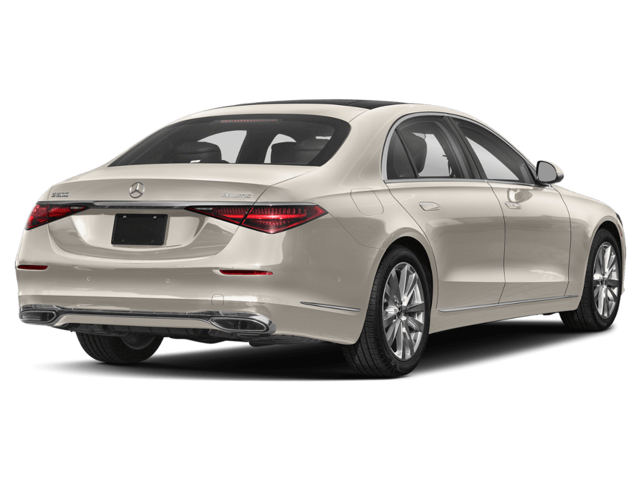 2026 Mercedes-Benz S-Class S 500 - Rear 3/4, facing to the right
