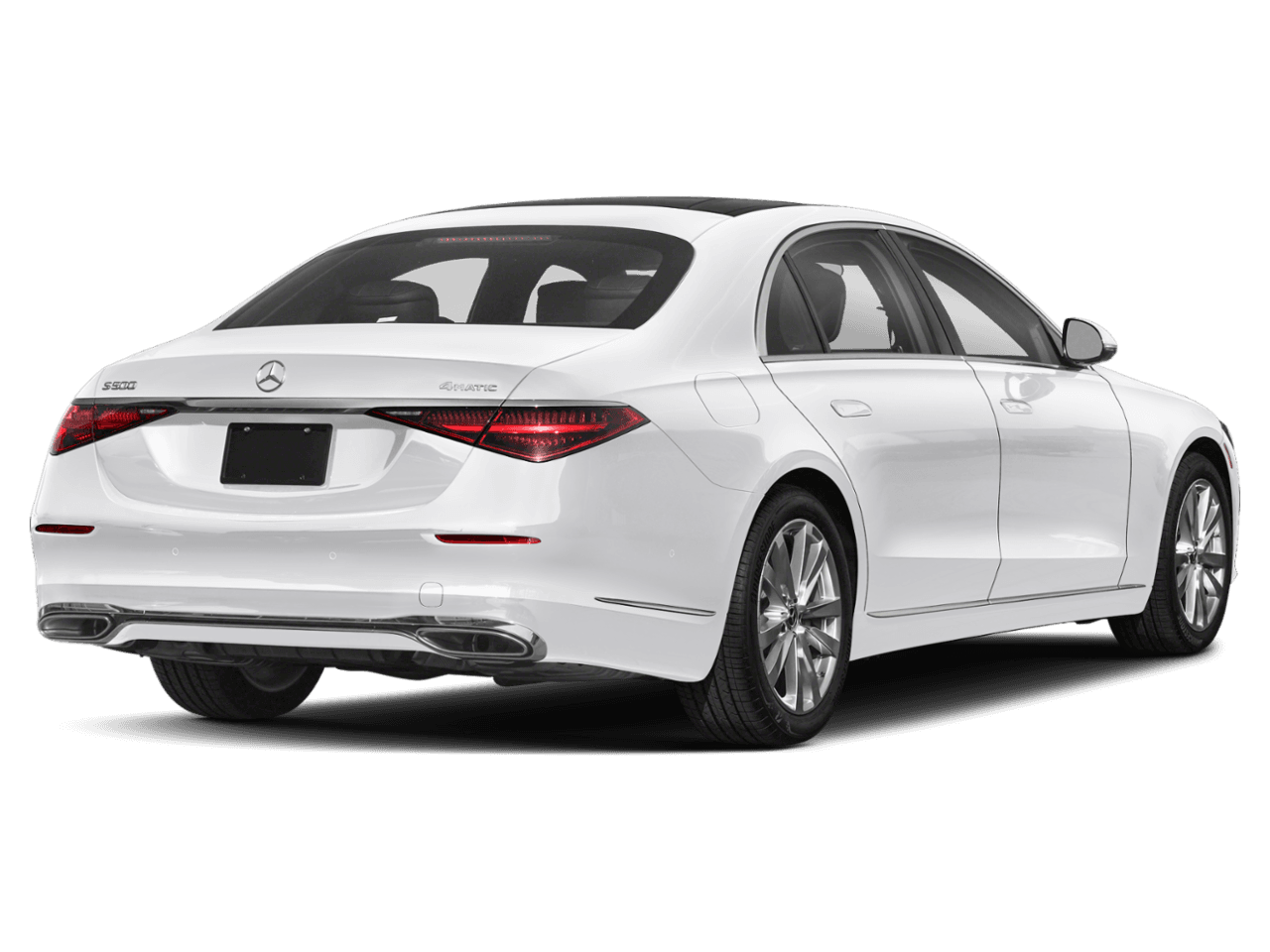 2026 Mercedes-Benz S-Class S 500 - Rear 3/4, facing to the right