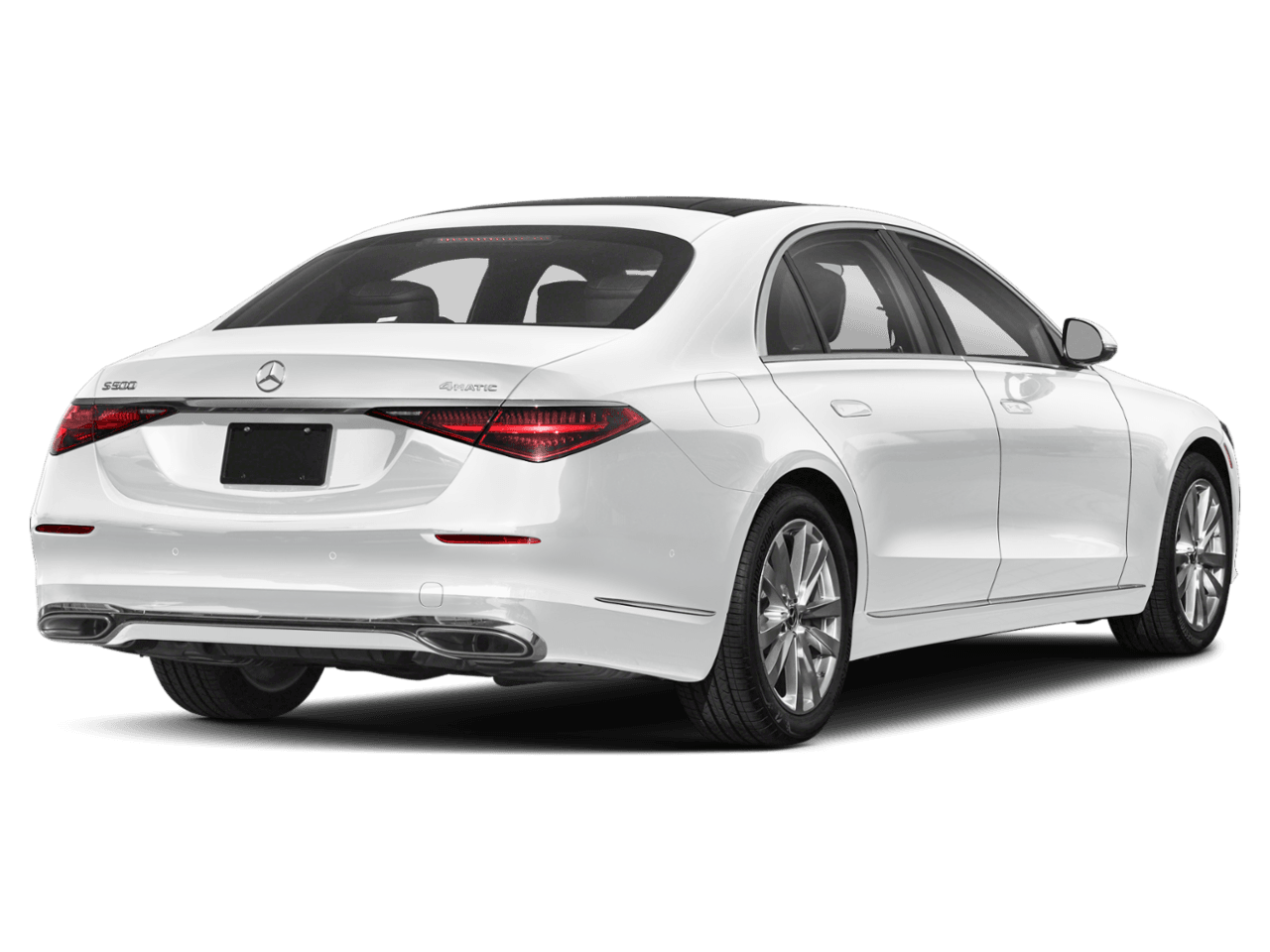 2026 Mercedes-Benz S-Class S 500 - Rear 3/4, facing to the right