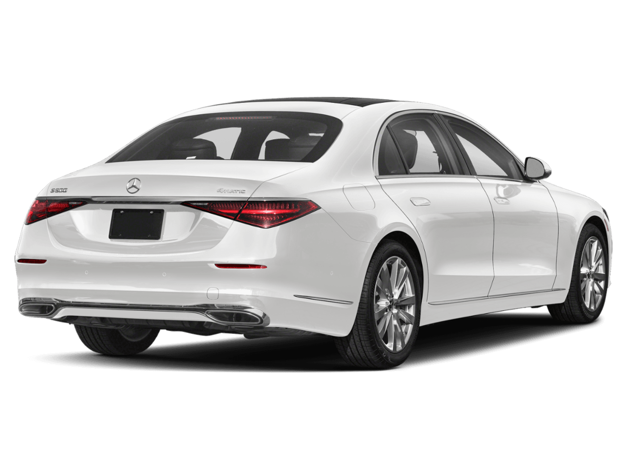 2026 Mercedes-Benz S-Class S 500 - Rear 3/4, facing to the right