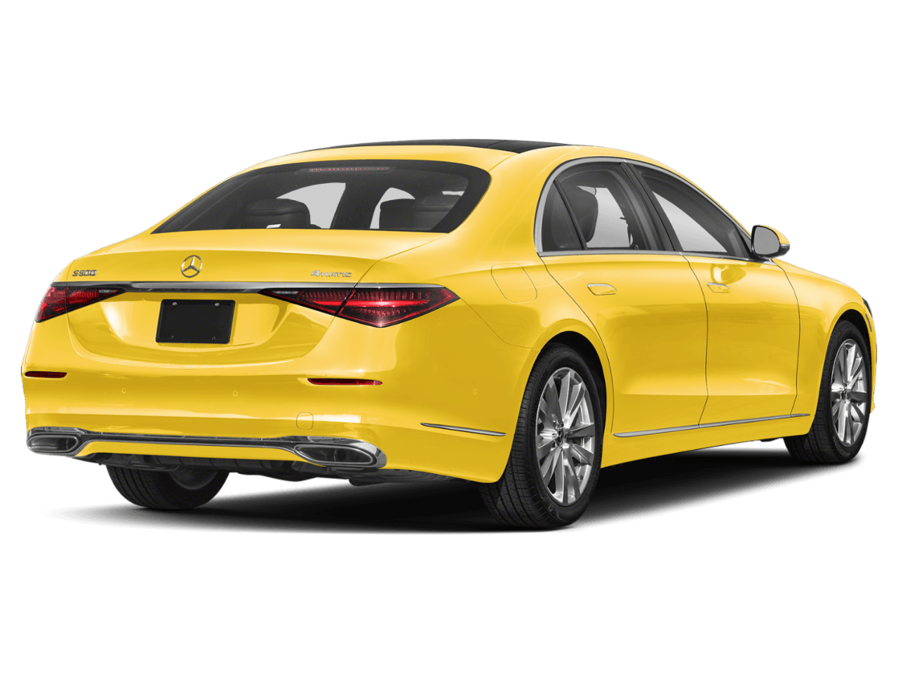 2026 Mercedes-Benz S-Class S 500 - Rear 3/4, facing to the right