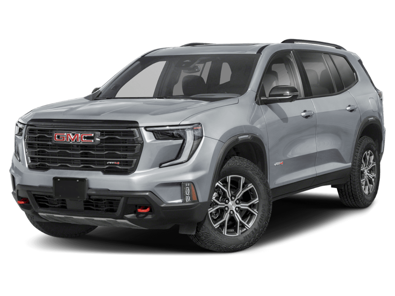 2026 GMC Acadia AWD AT4 - Front 3/4, facing to the left