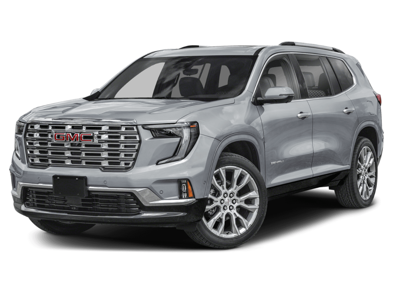 2026 GMC Acadia AWD Denali - Front 3/4, facing to the left