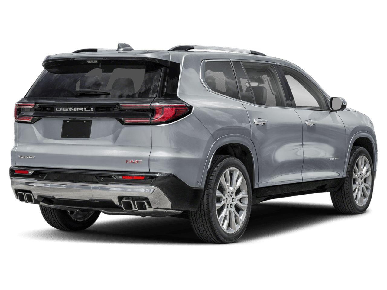 2026 GMC Acadia AWD Denali - Rear 3/4, facing to the right