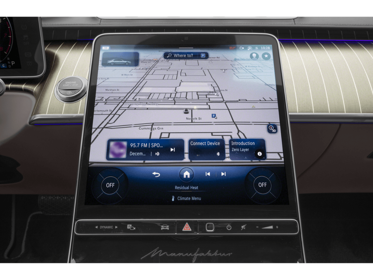 2026 Mercedes-Benz S-Class S 580 - Interior Navigation System