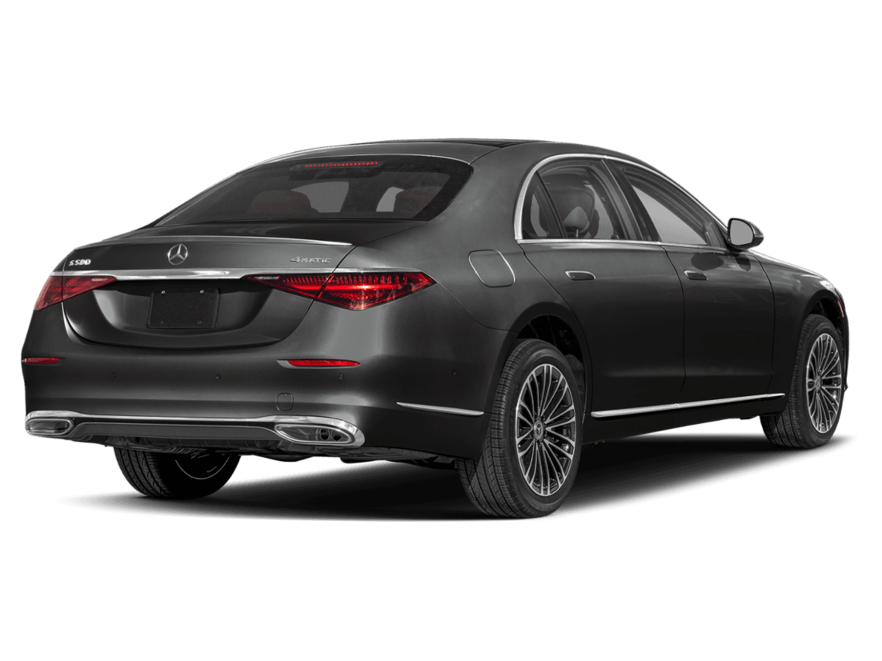 2026 Mercedes-Benz S-Class S 580 - Rear 3/4, facing to the right